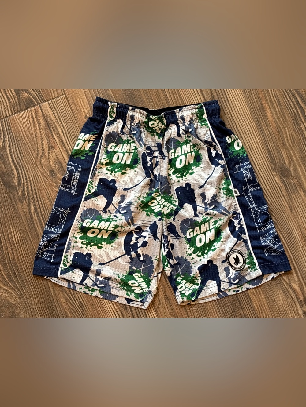 FLOW SOCIETY HOCKEY BASEBALL LAX ATHLETIC SUMMER TREND SHORTS SUMMER TRENDY